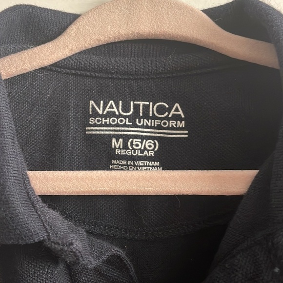 Nautica School Uniform Navy Classic Polo Girls Size 6 Excellent Like New - Picture 2 of 2
